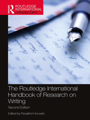 cover image of The Routledge International Handbook of Research on Writing
